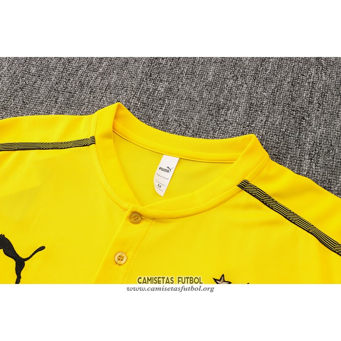 Camiseta Polo del Borussia Dortmund 2021/2022 Amarillo